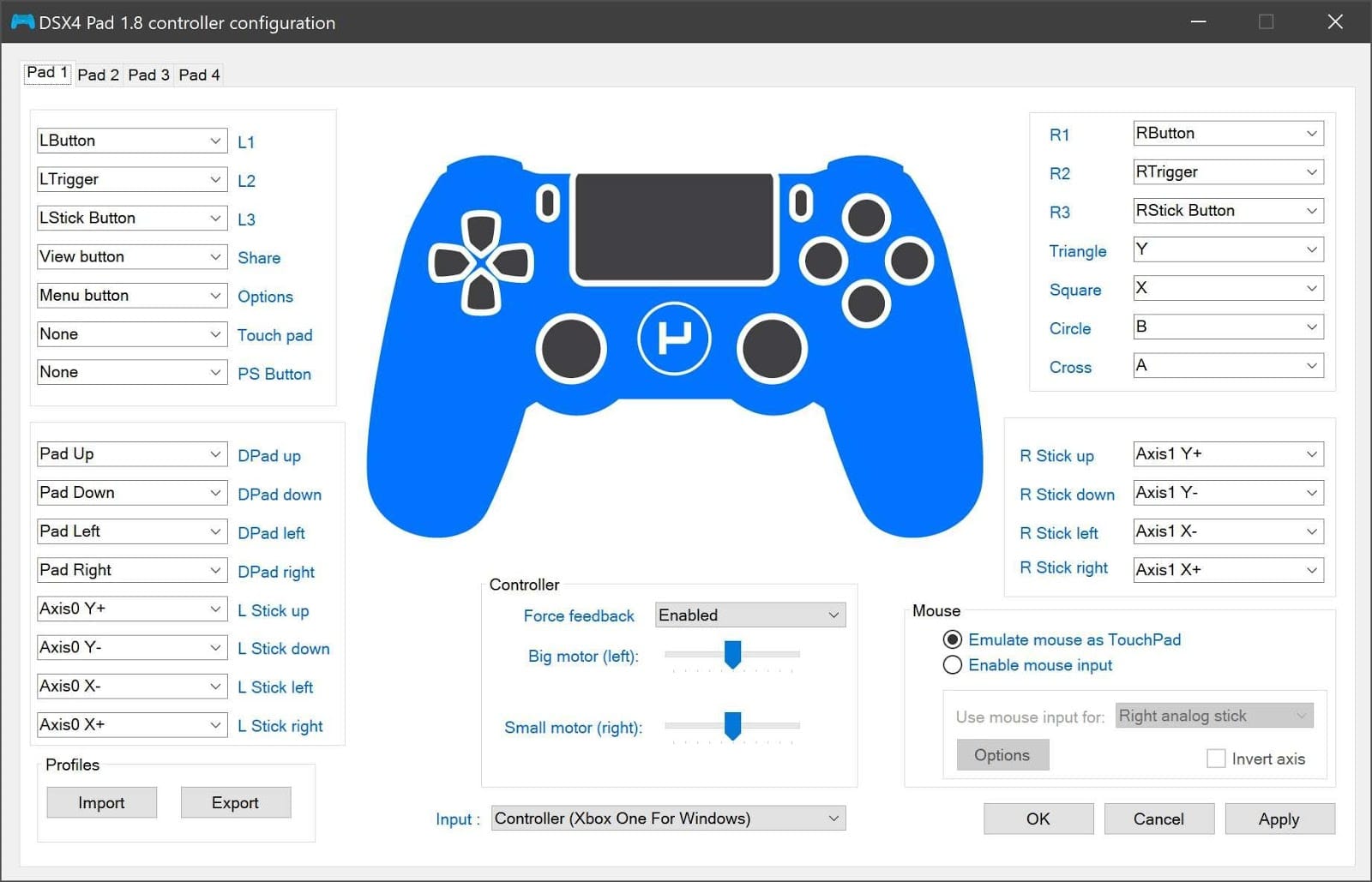 dolphin emulator ps4 controller profile wii