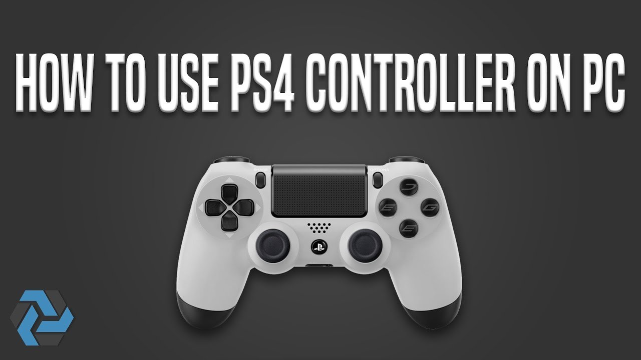 How to use PS4 controller on PC (Easy)
