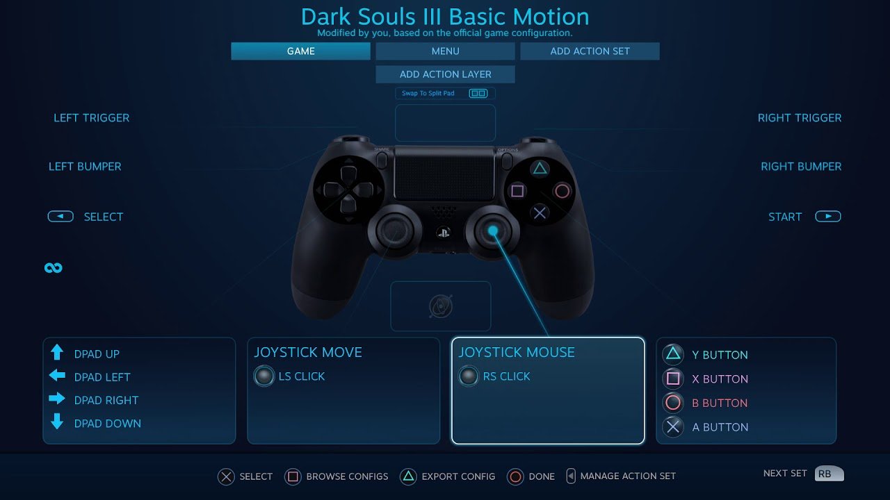 How to use PS4 Controller with Dark Souls III (or any other Steam Game ...