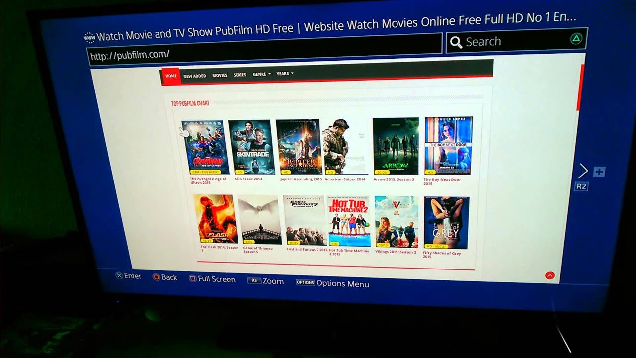 How to watch free new movies on ps4