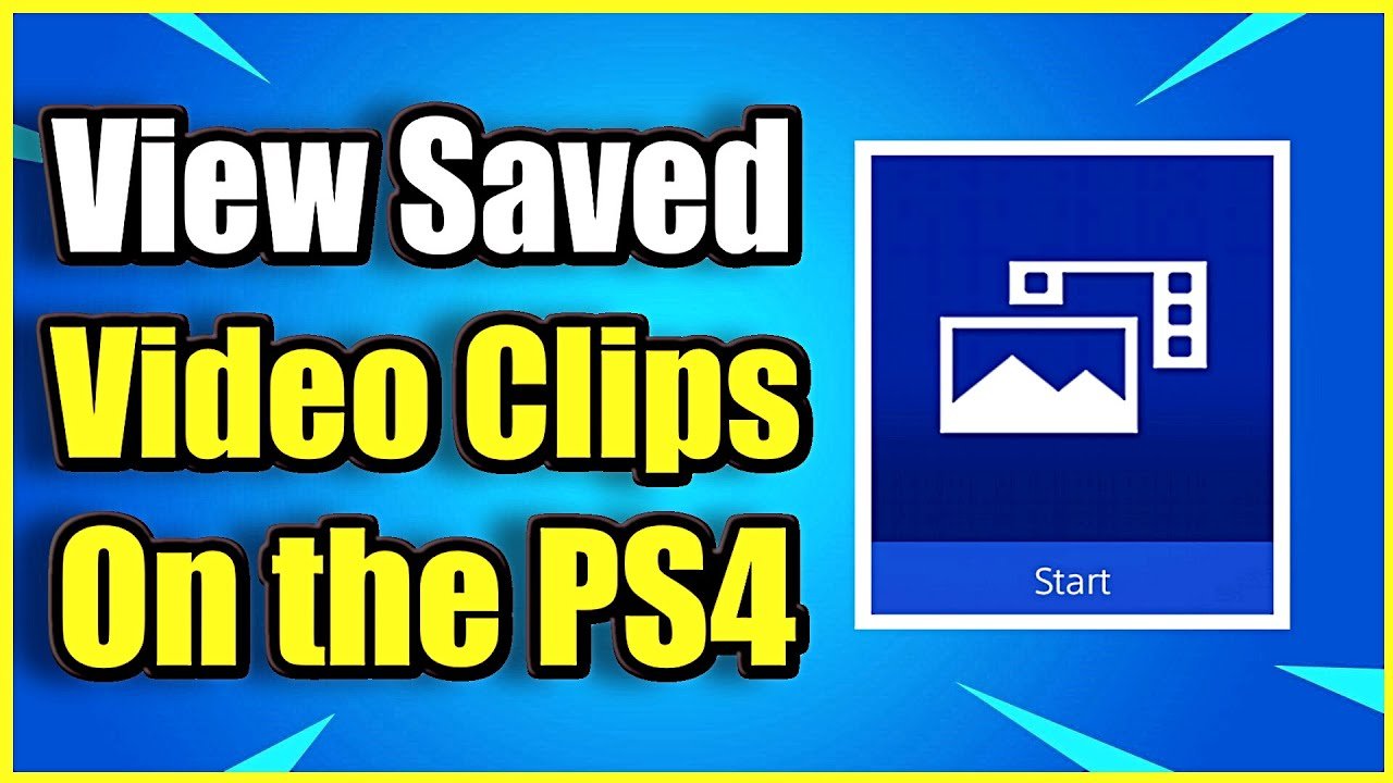 How to WATCH SAVED CLIPS on PS4 Capture Gallery App (Fast ...