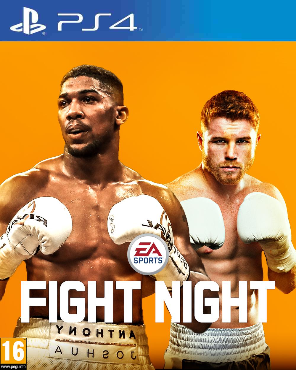[Image] Made a cover for a current gen Fight Night game : PS4