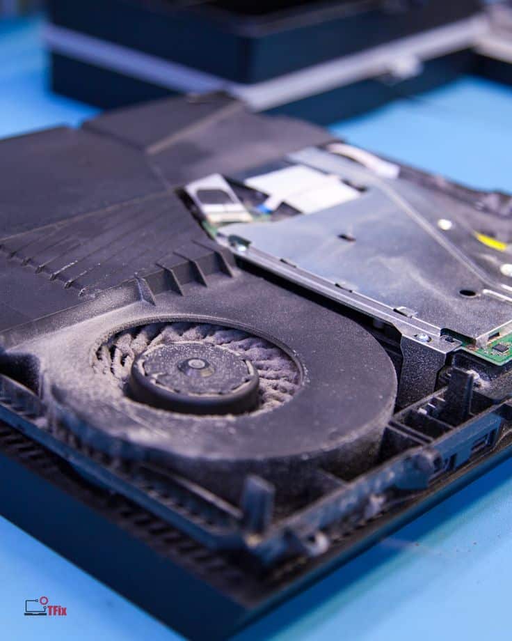 Is your console overgeating Probably need a maintenance service # ...