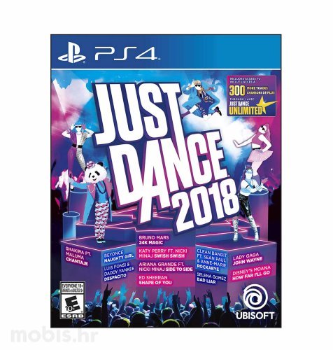 Just Dance 2018 igra za PS4