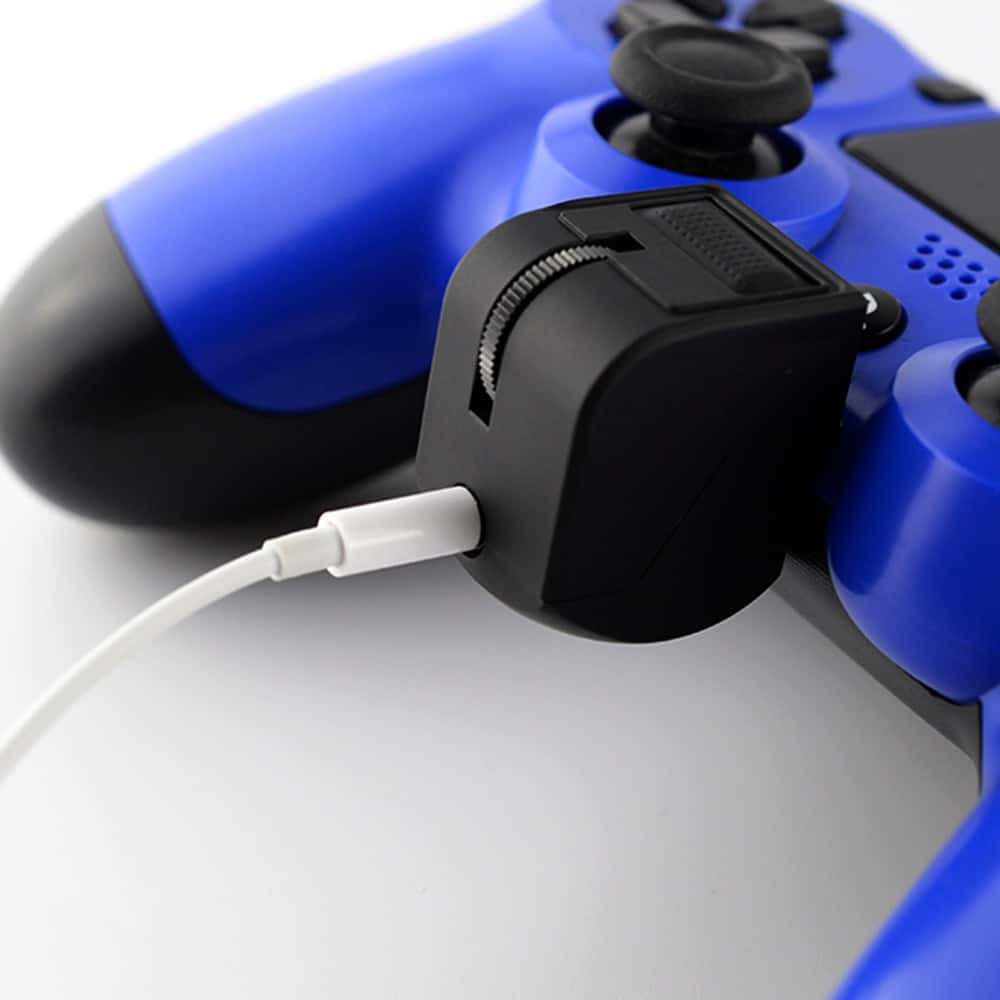 Microphone Headsets Mute Volume Control Adapter For PS4 Pro Slim PSVR ...