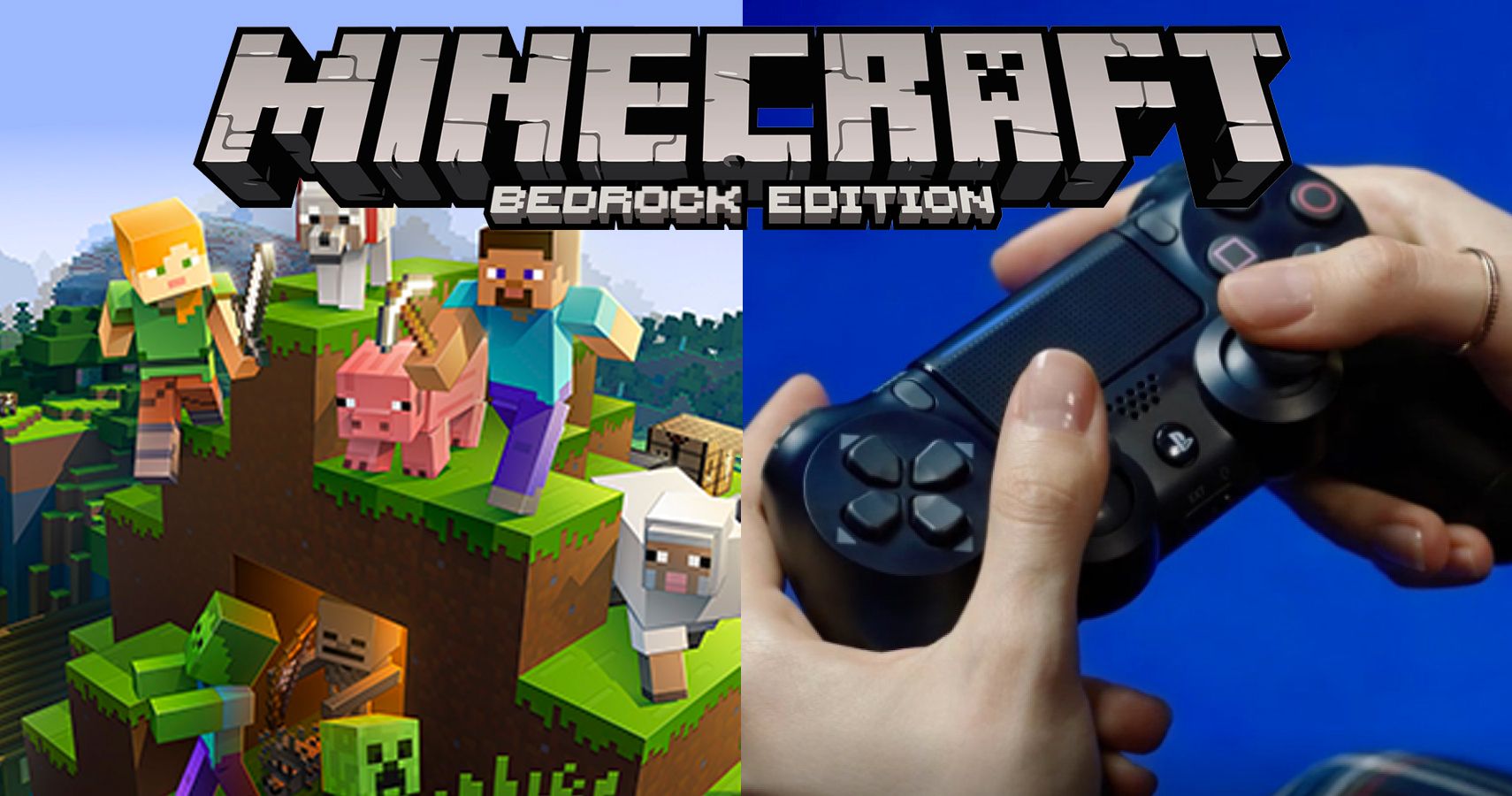 Minecraft Bedrock Version Is Coming To PS4 Tomorrow With Crossplay