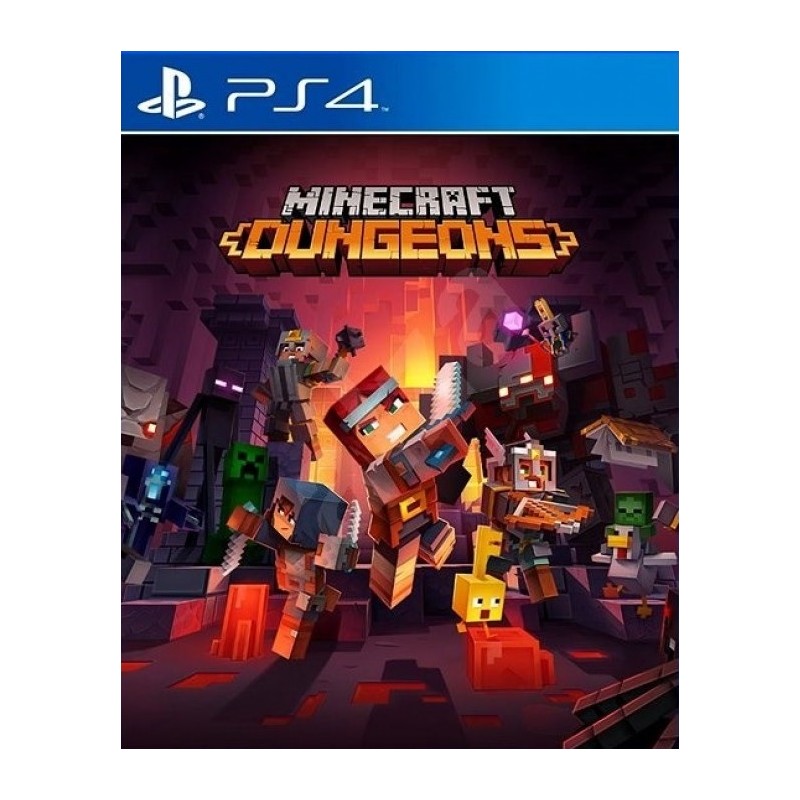 Minecraft Dungeons Microsoft Account Ps4