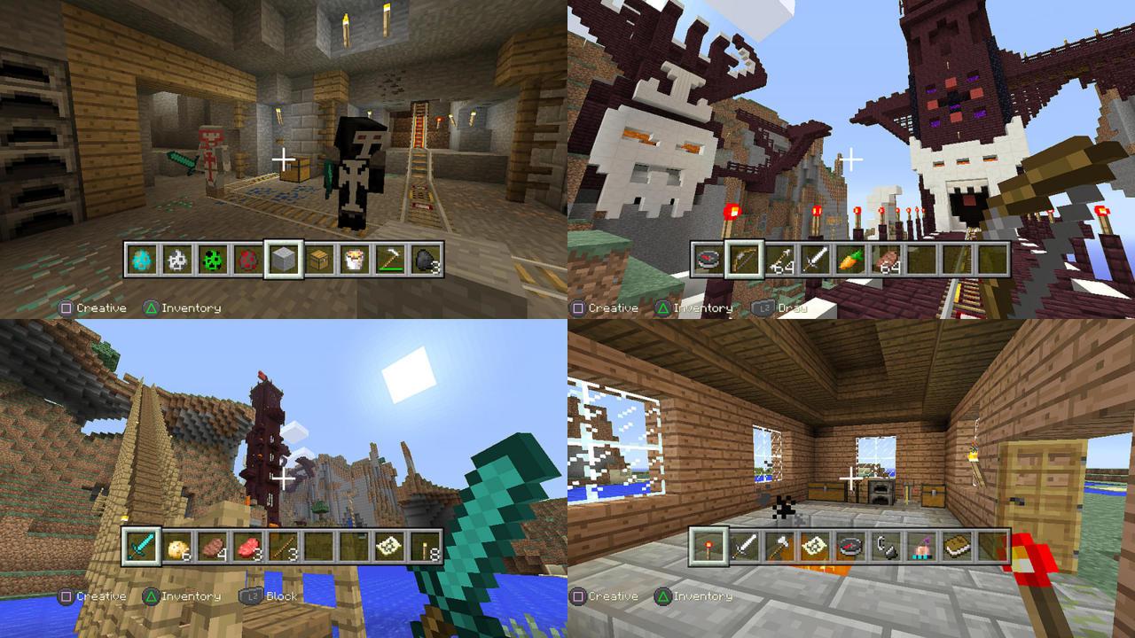 minecraft perfected for families on playstation 4 and