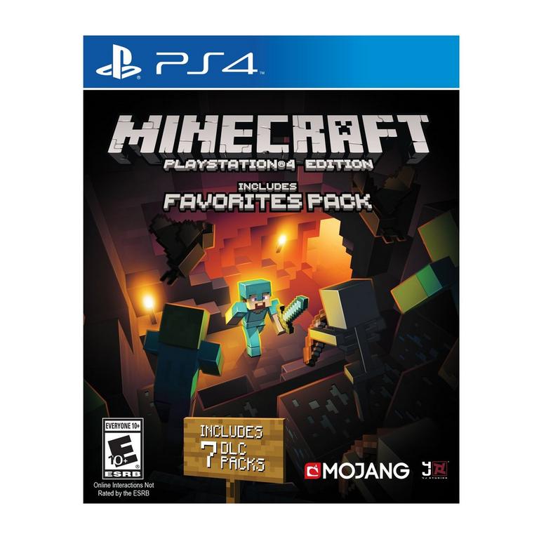 Minecraft Playstation 4 Edition Favorites Pack