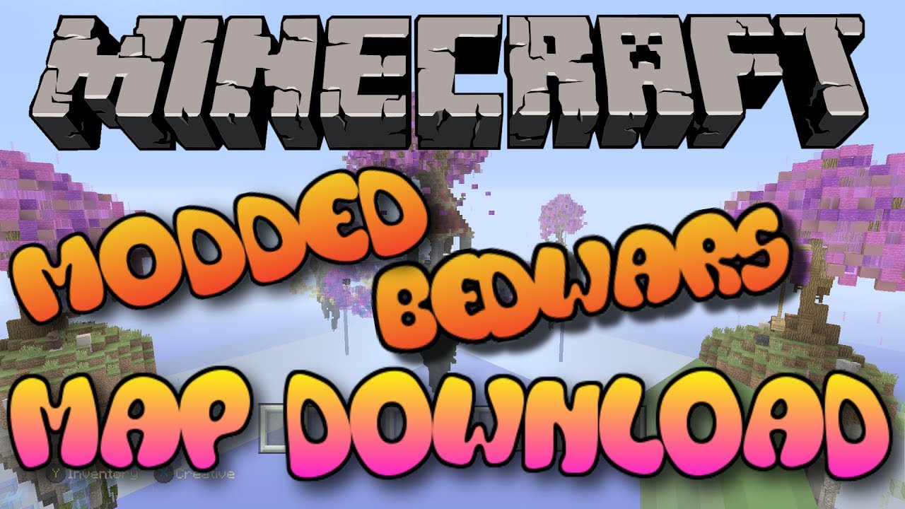 Minecraft PS3/PS4 MODDED BED WARS MAP W/DOWNLOAD