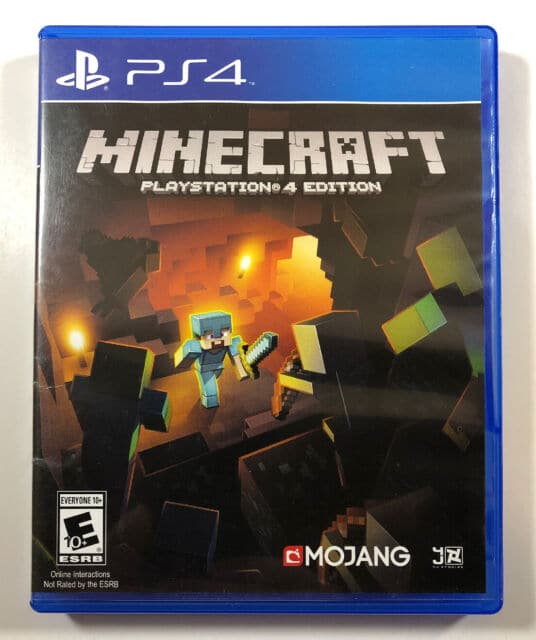 Minecraft PS4 Edition (Sony PlayStation 4, 2014) Fast Free Shipping