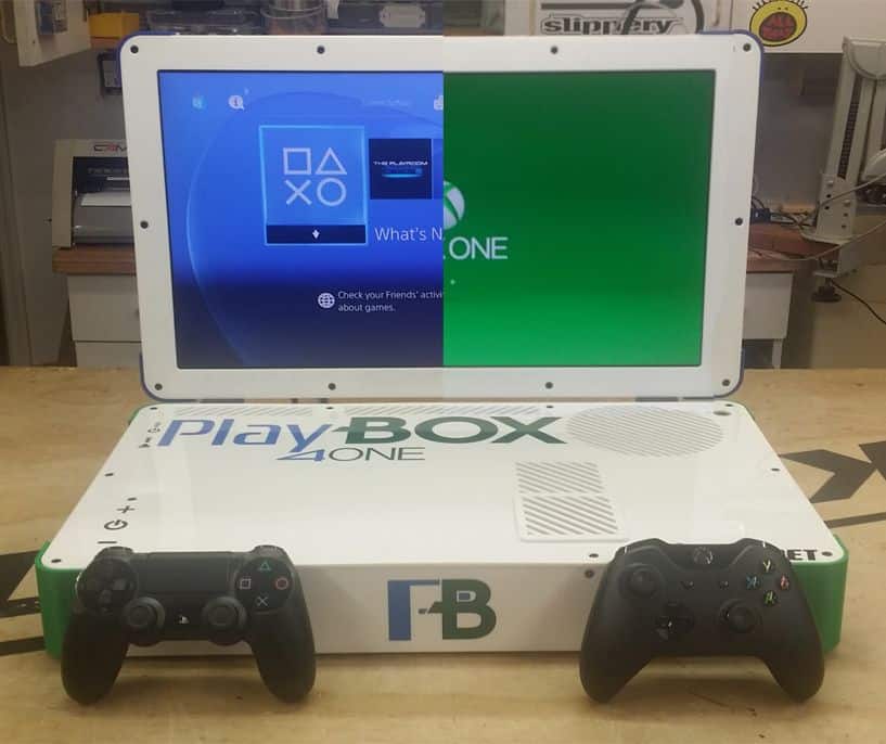 Modder Combines Xbox One And PS4 Into A Laptop