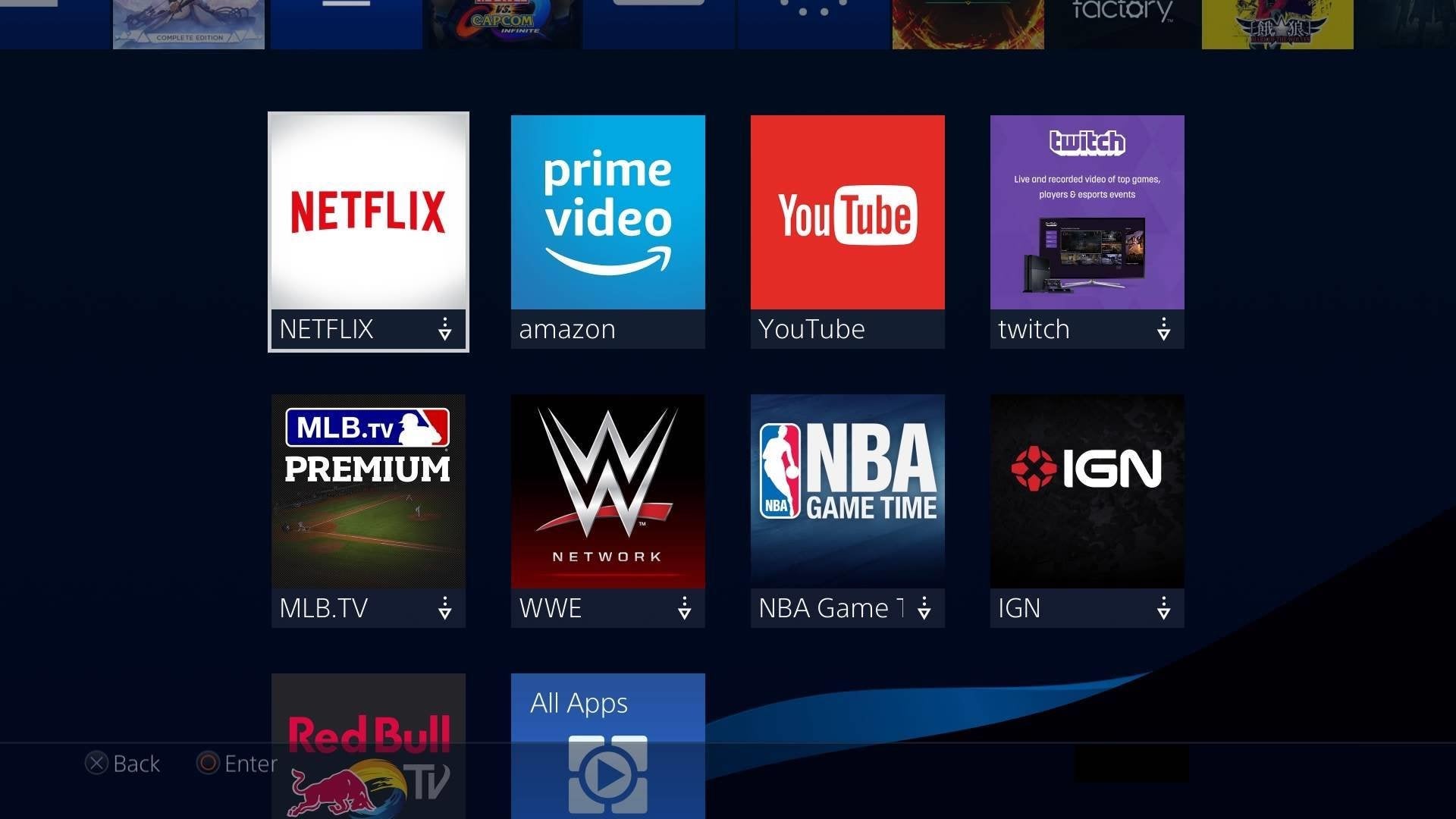 My PS4 has two Netflix apps. One of them does not open ...