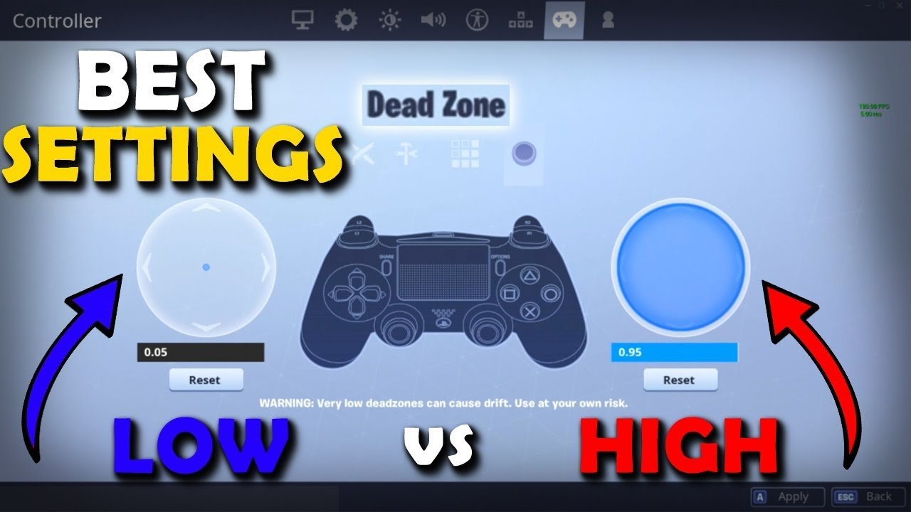 *NEW* Best Dead Zone Sensitivity For Controller Players! (XBOX + PS4 ...