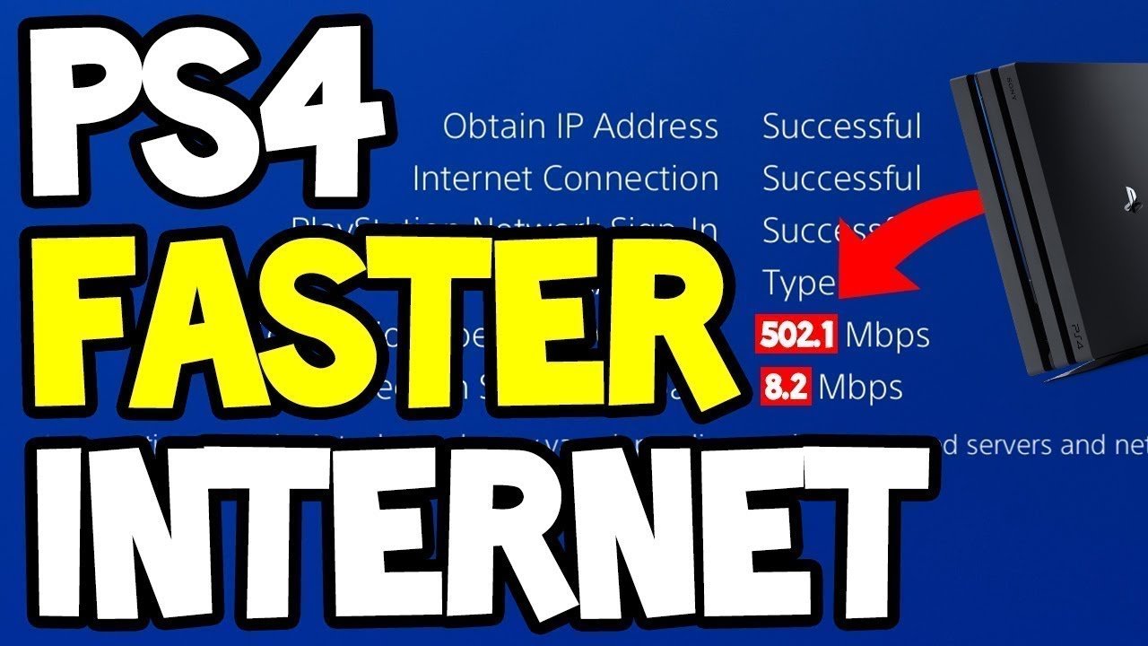NEW HOW TO GET 100% FASTER WIFI CONNECTION ON PS4 MAKE ...