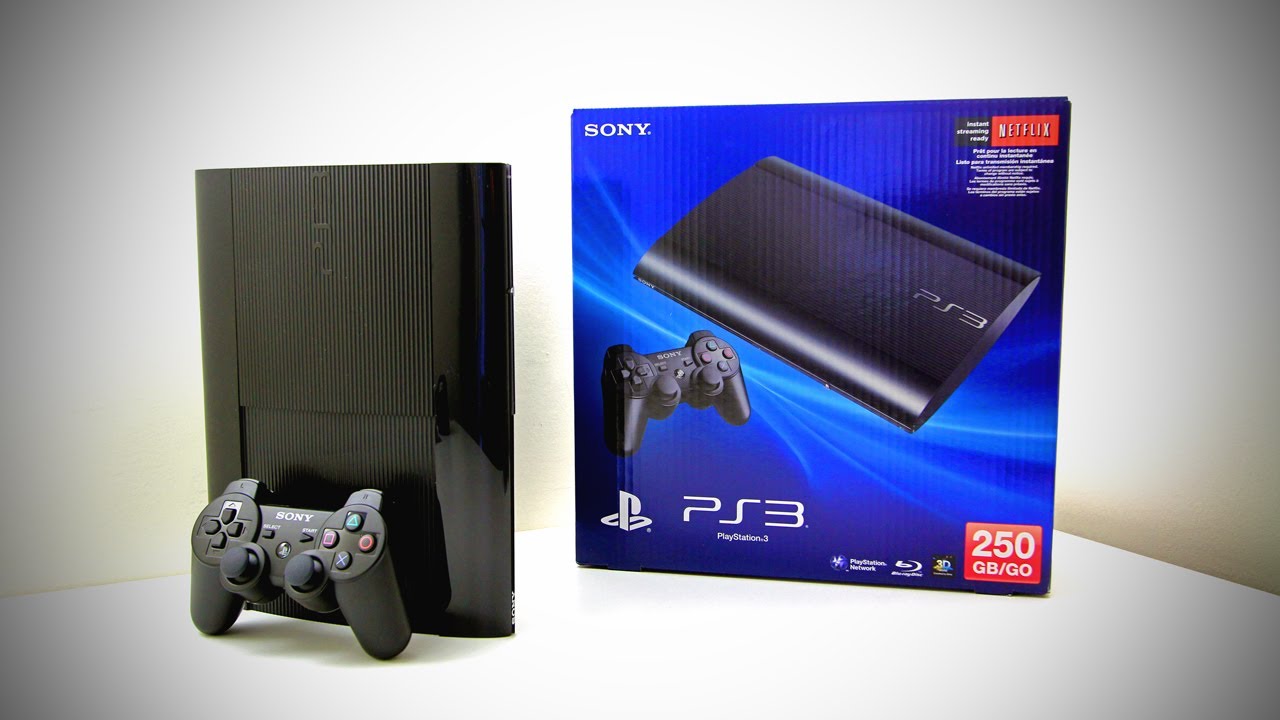 New PS3 Super Slim Unboxing (PlayStation 3 Super Slim ...
