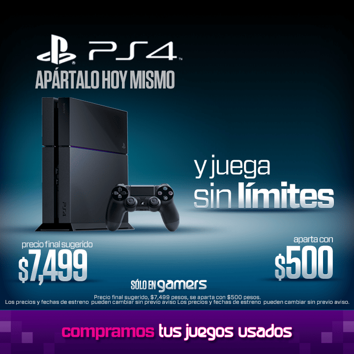 Official PS4 price confirmed for Mexico