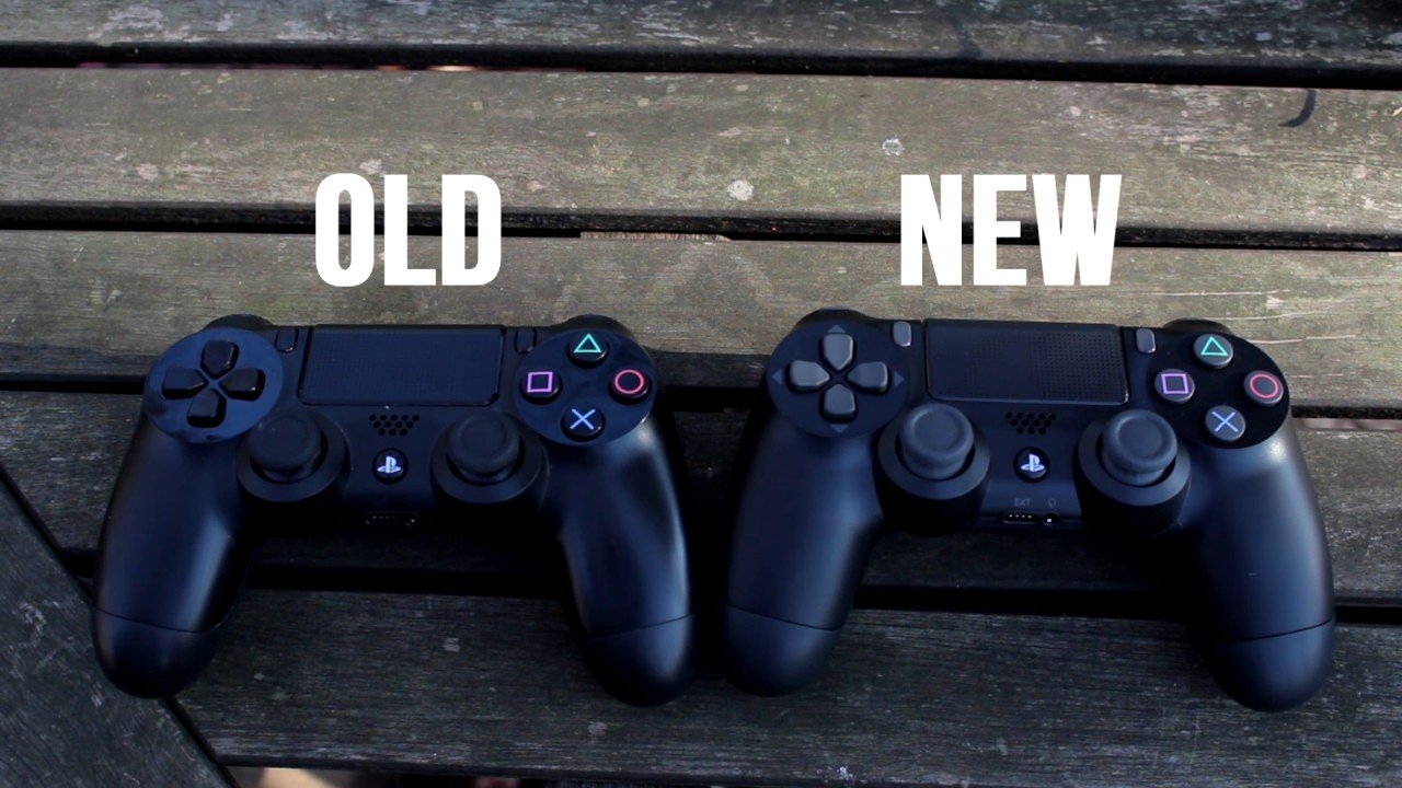 OLD PS4 CONTROLLER VS. NEW PS4 CONTROLLER (COMPARISON ...