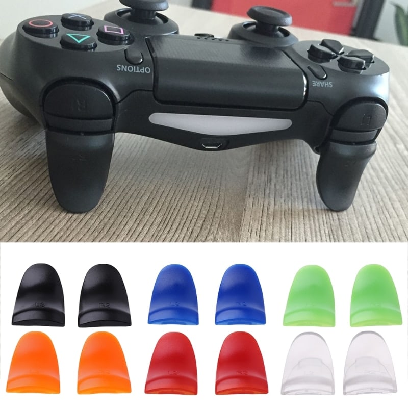 OOTDTY 1 Pair / Set L2 R2 Trigger Extended Buttons Kit For Playstation ...