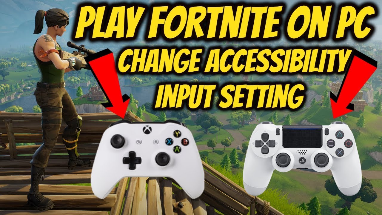 Play Fortnite On Pc With Ps4 Controller
