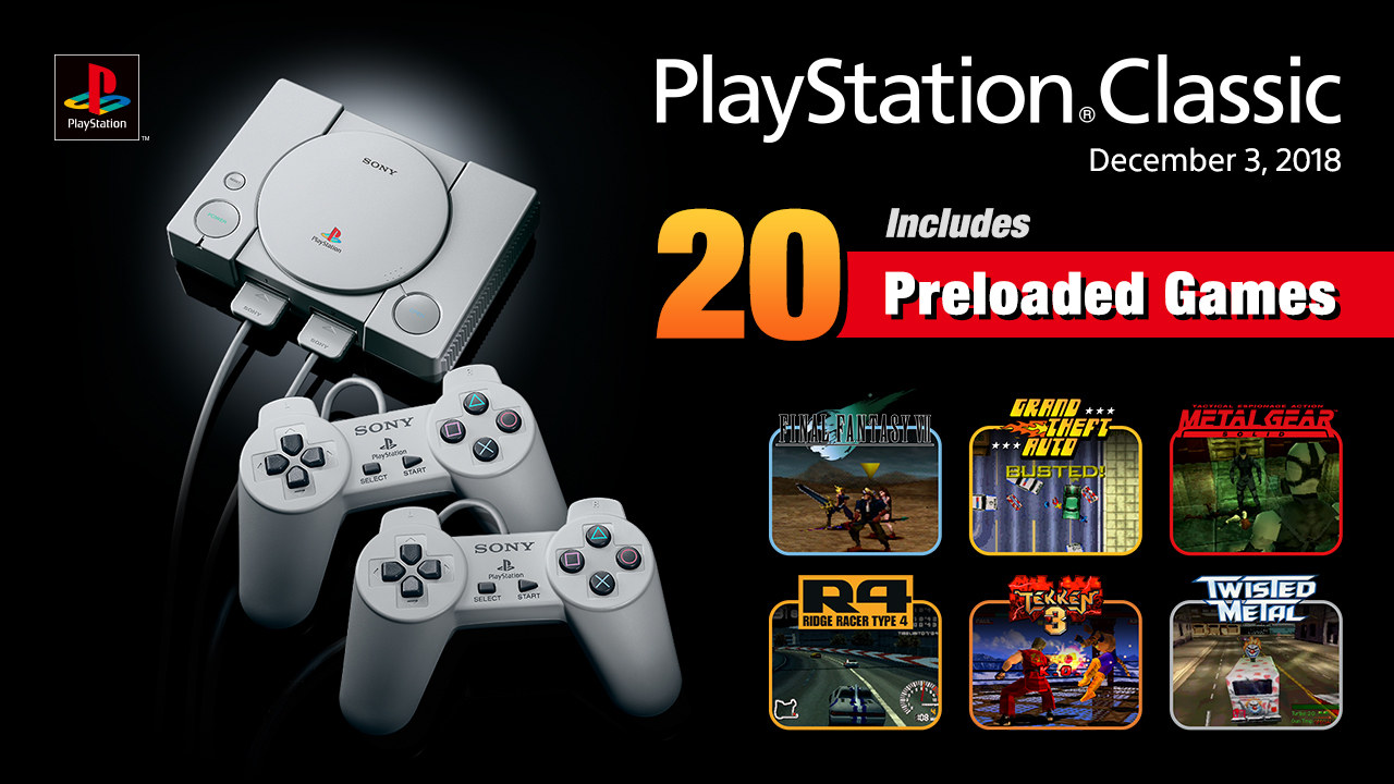PlayStation Classic full games list includes âMetal Gear Solidâ and ...