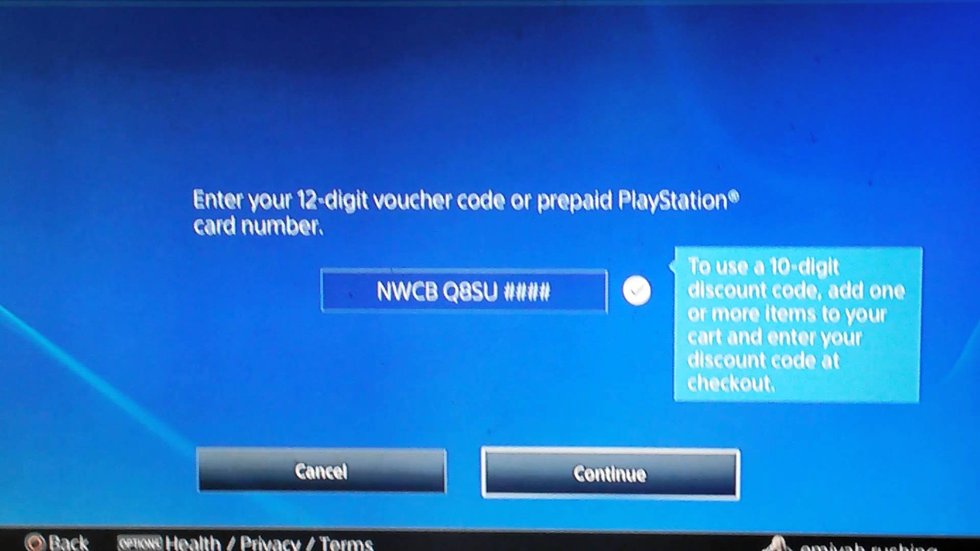 Playstation plus gift card