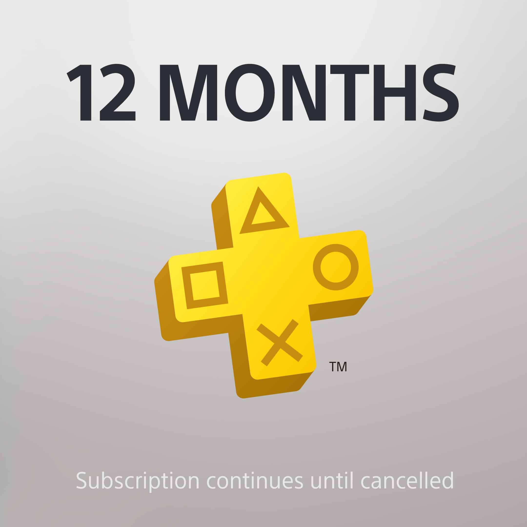 PS Plus: 12 Month Subscription