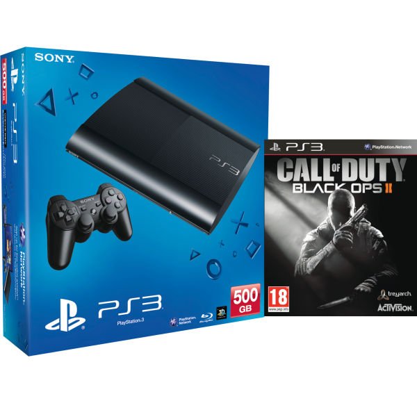 PS3: New Sony PlayStation 3 Slim Console (500 GB)