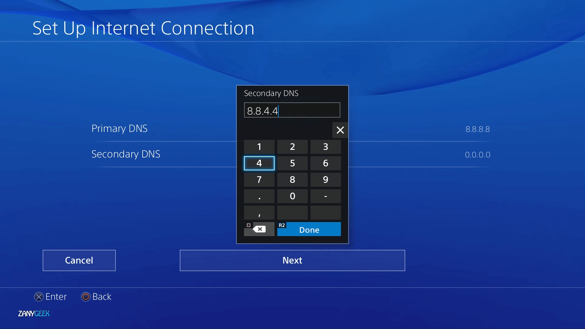 PS4: A DNS error has occured [NW