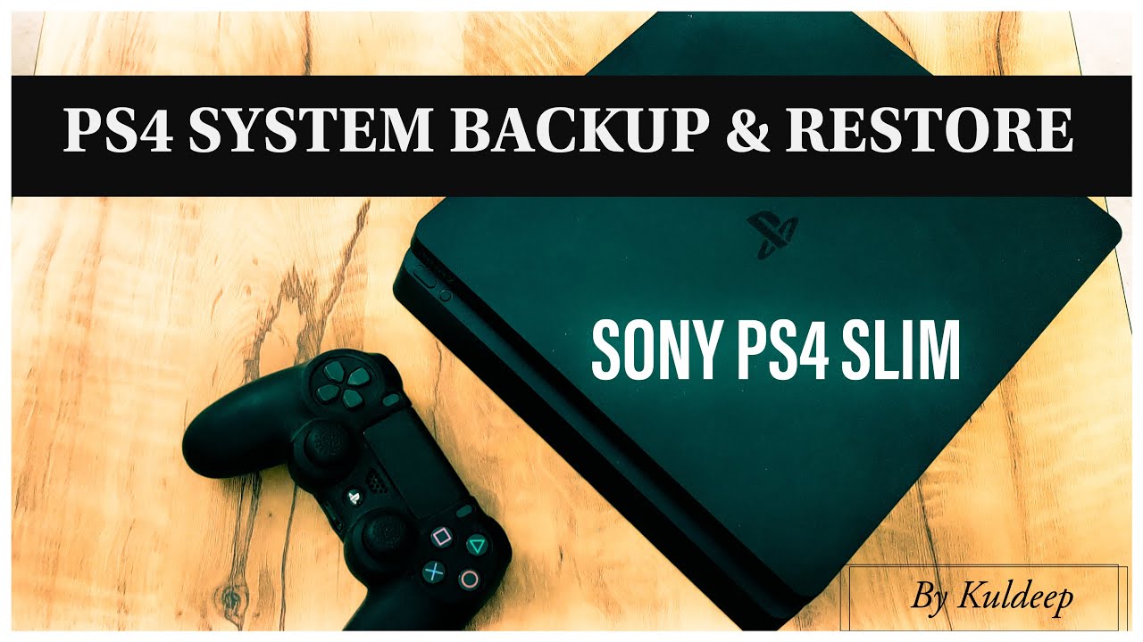 PS4 Backup Data
