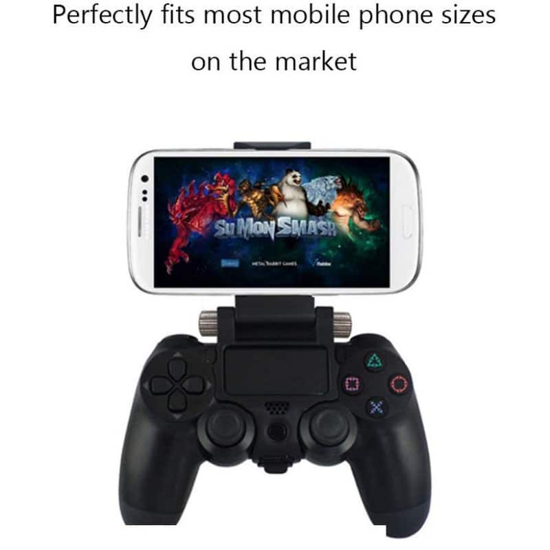 PS4 Controller Android Phone Mount,180 Degree Adjustable Android ...