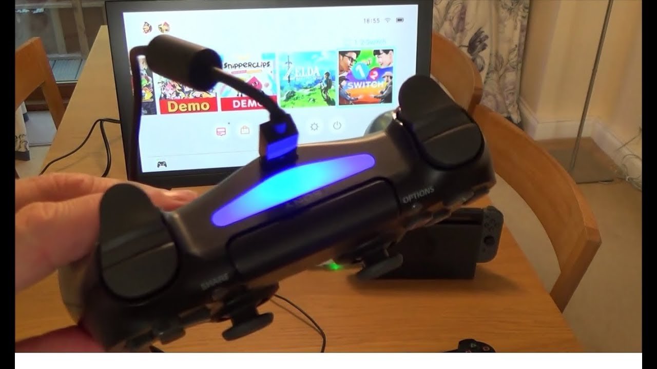 PS4 Controller fully working on the Nintendo Switch