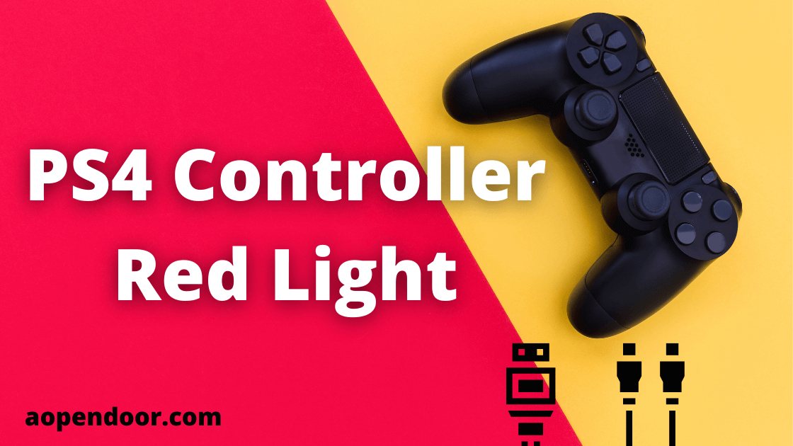 PS4 Controller Red Light of death