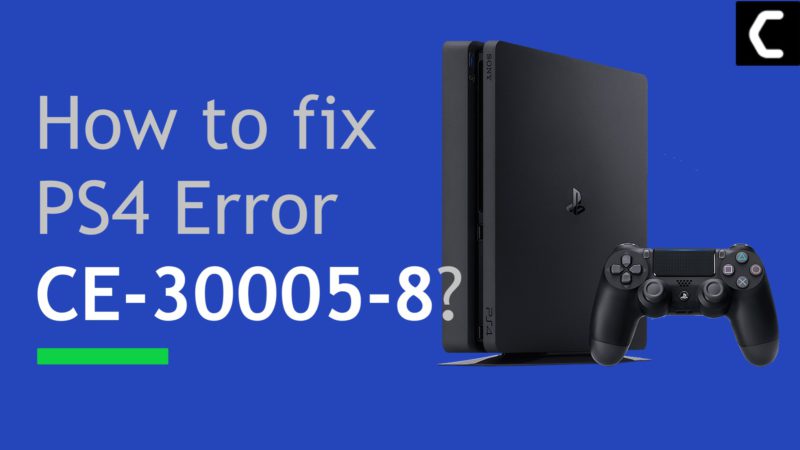 PS4 Error CE