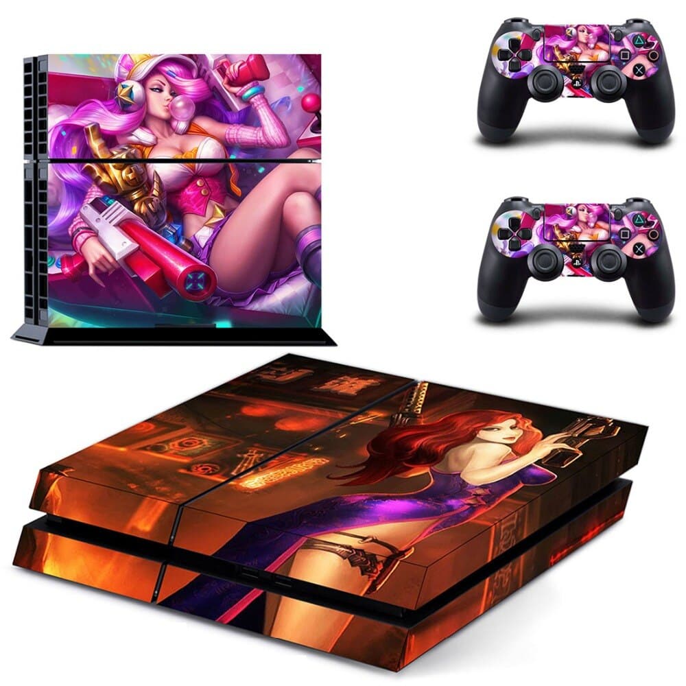 PS4 Full Skin Sticker Faceplates of League of Legends for Sony ...