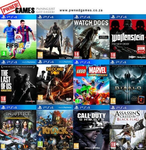 PS4 Games [M