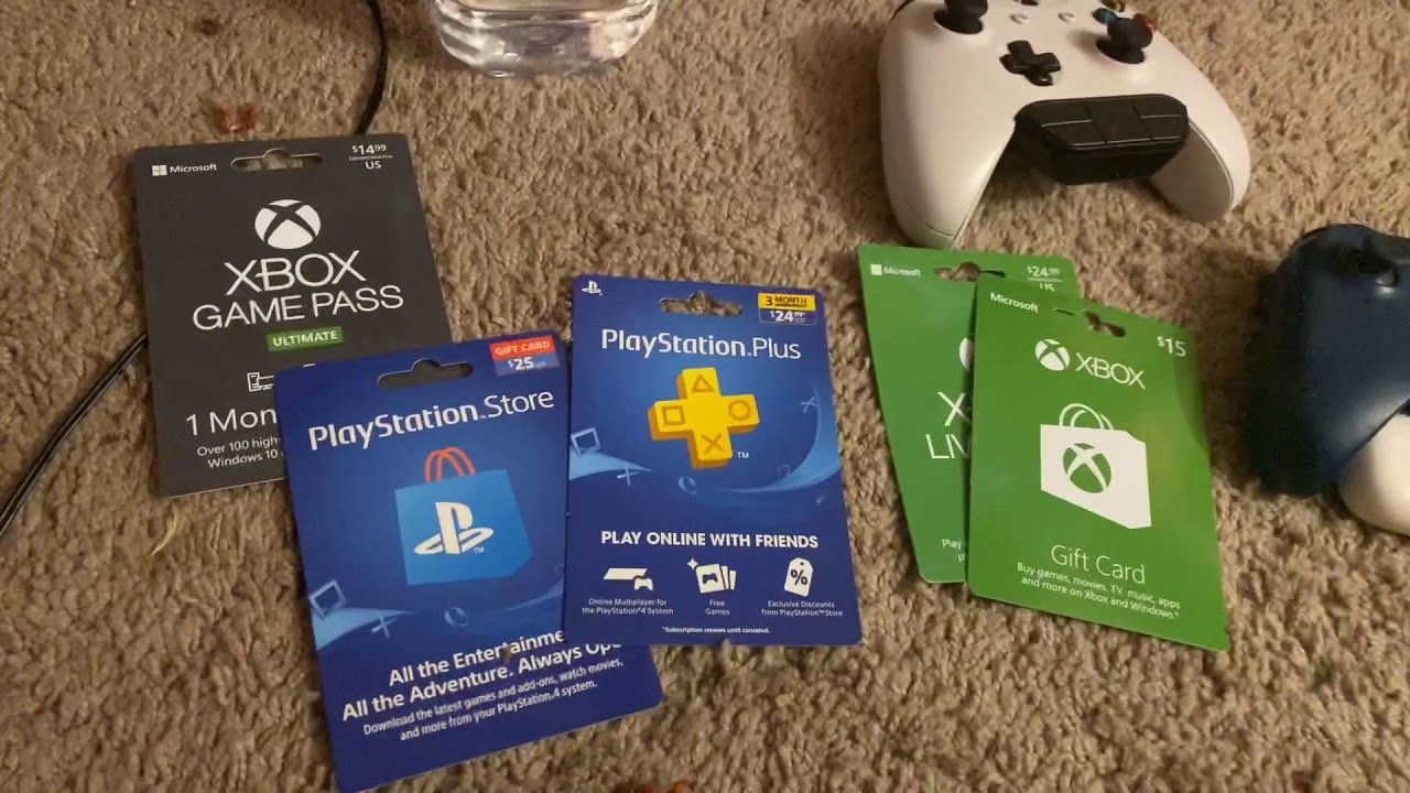 PS4 Gift Card Giveaway