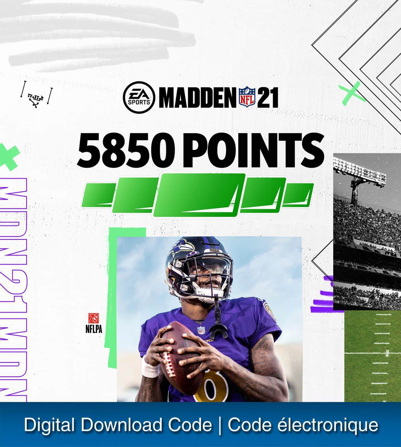 PS4 Madden NFL 21: 5850 Madden Points [Download]