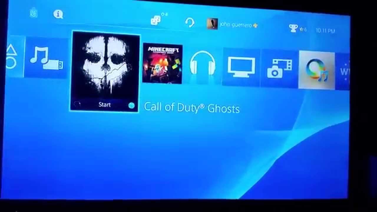 Ps4 play music while playing online