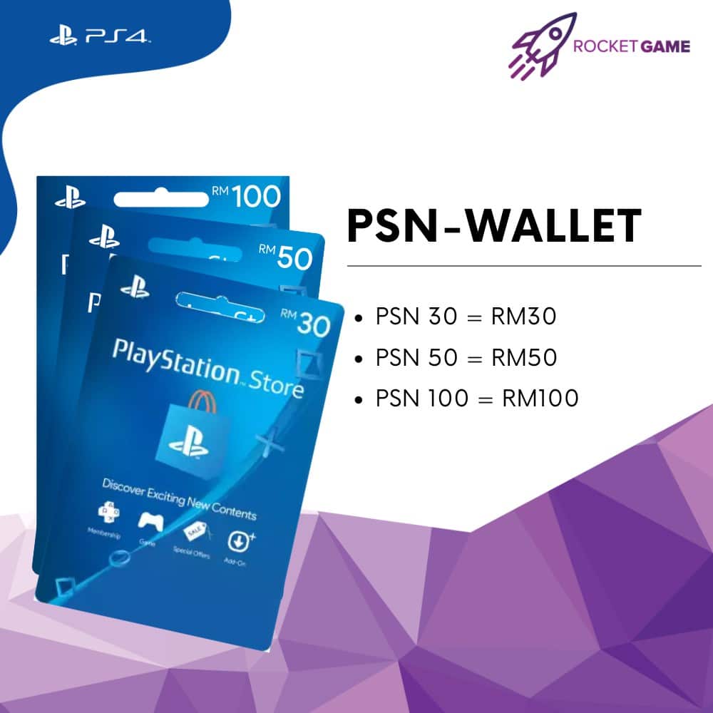 (PS4) Playstation 4 PSN Wallet