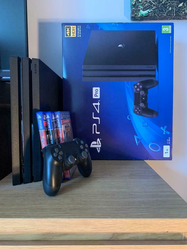 PS4 Pro with 3 games and Â£37 GAME gift card