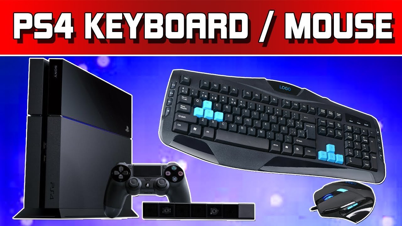 PS4 Supports Keyboard and Mouse