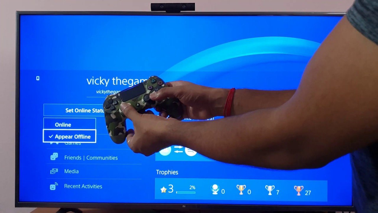 PS4 Tips: How to Change Online Status Appear Offline ...