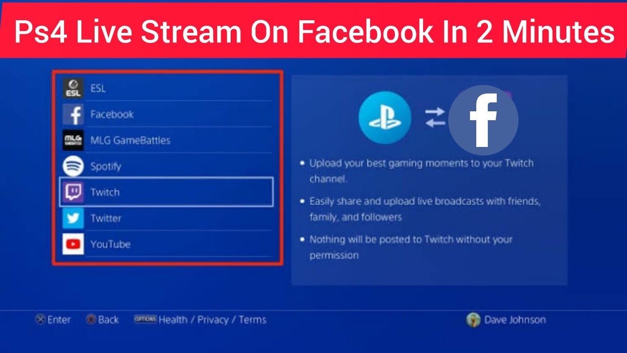 PS4 TO FACEBOOK LIVE STREAM 100% Genuine, HOW TO STREAM ON ...