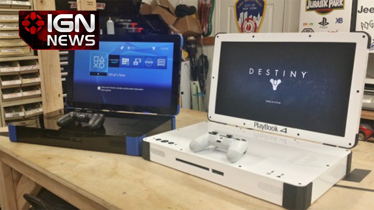 PS4, Xbox One Turned Into Portable Laptop Versions