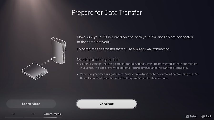 PS5  Sony Details How to Transfer Data from PS4
