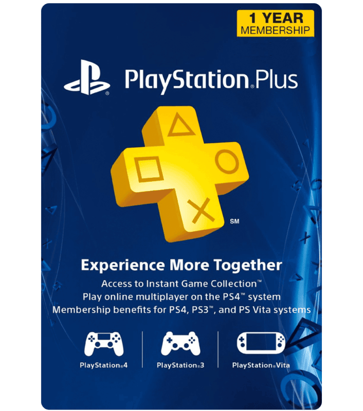 PSN Plus Card 1 Year (US) [Email Delivery]