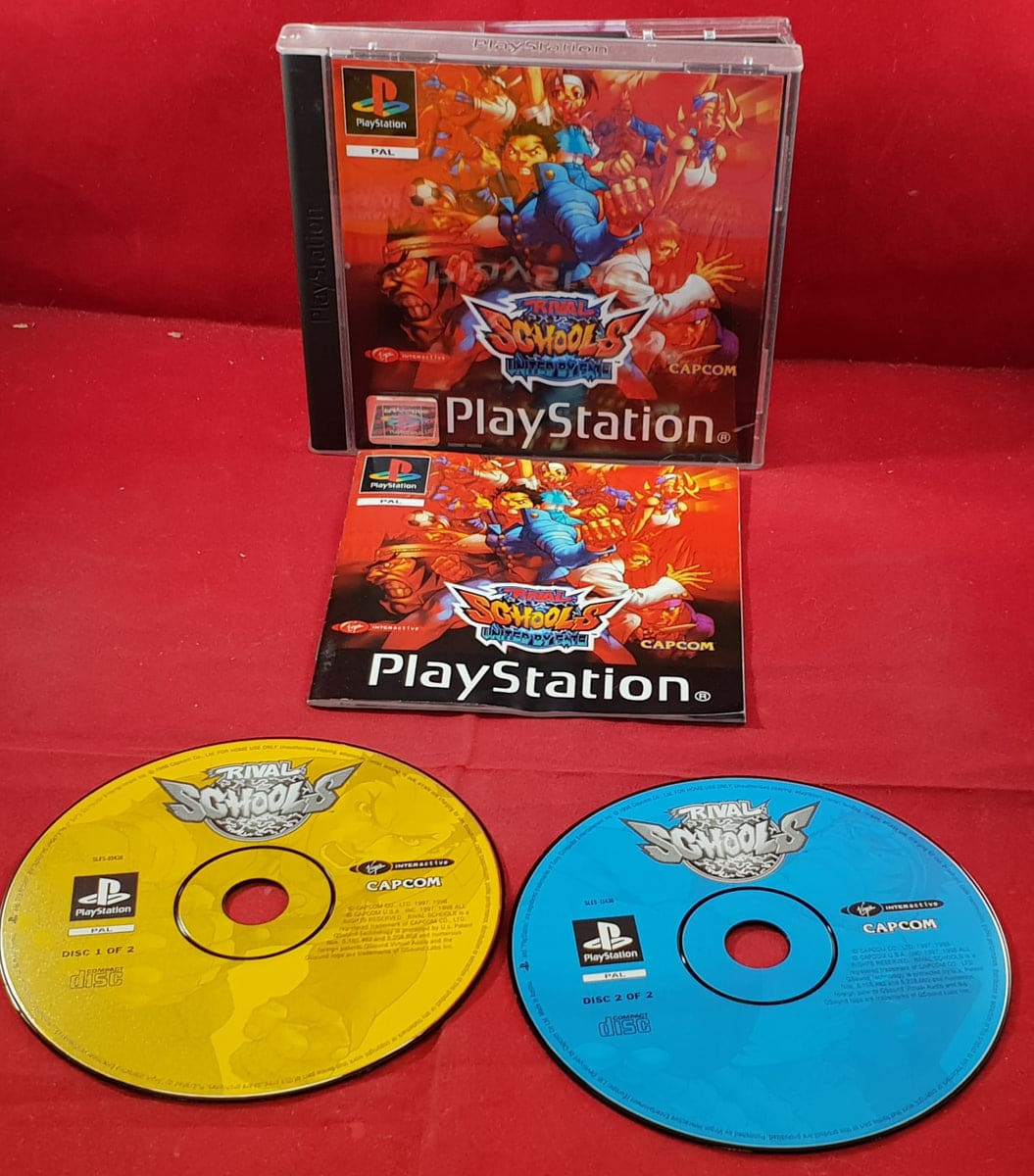 Rival Schools Sony Playstation 1 (PS1) Game  Retro Gamer Heaven