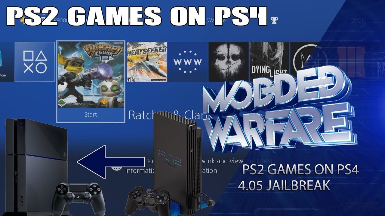 Running PS2 Games on PS4 Tutorial (4.05 Jailbreak)