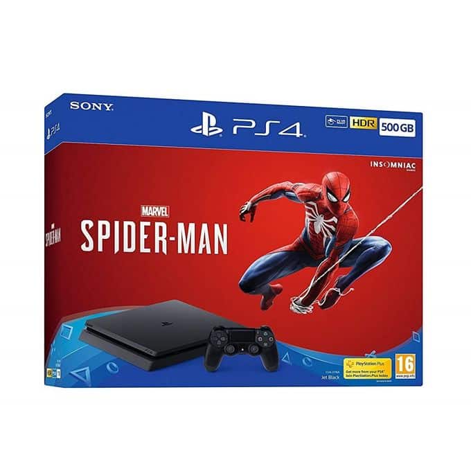 Shop PS4 Slim 500GB Console With Spiderman